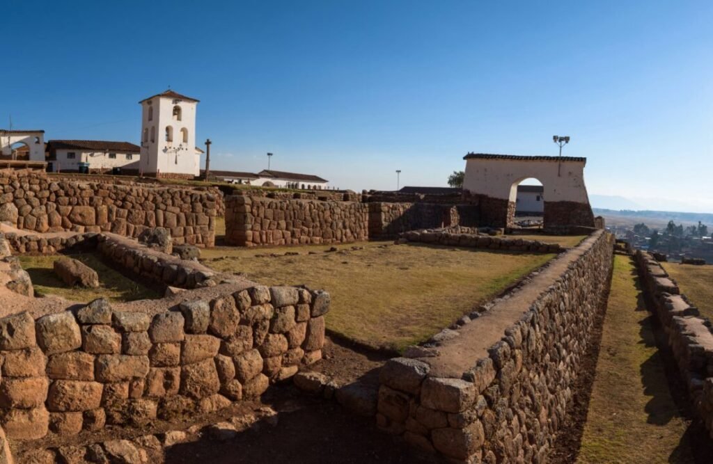 Chinchero's colonial and Inca Temple.