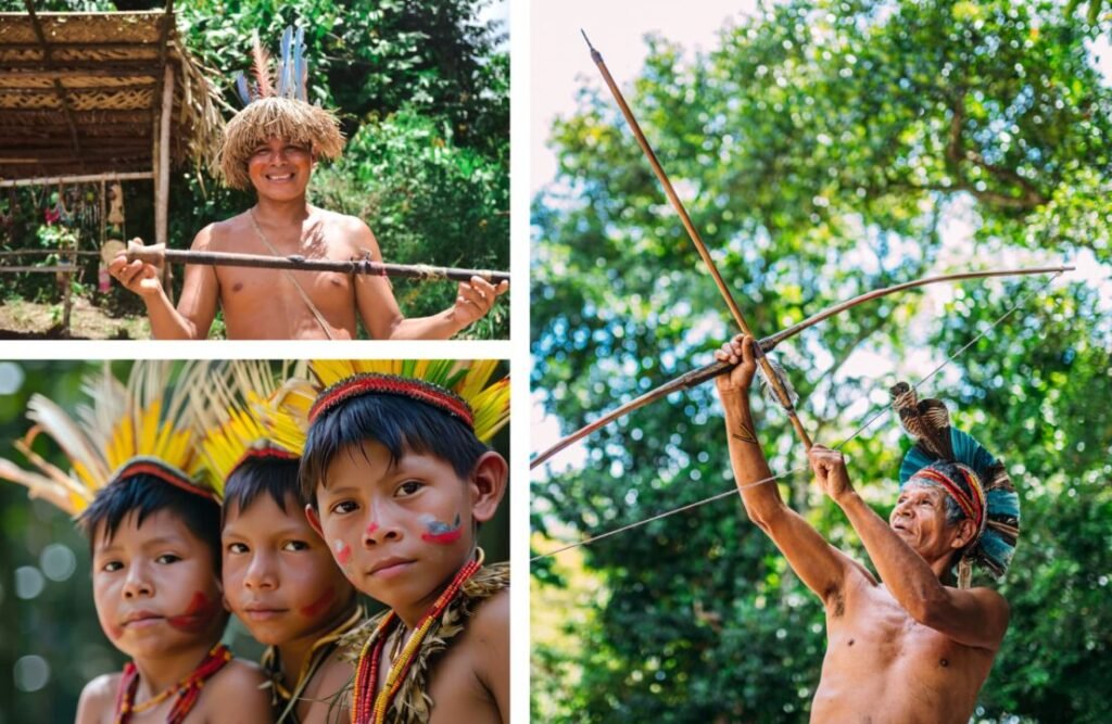 Native Tribes have lived in harmony with the forest